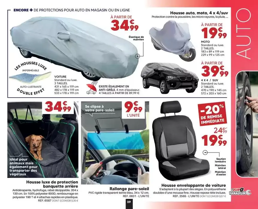 PRINTEMPS/ÉTÉ 2025 du 1 mars au 30 septembre 2025 - Catalogue page 29