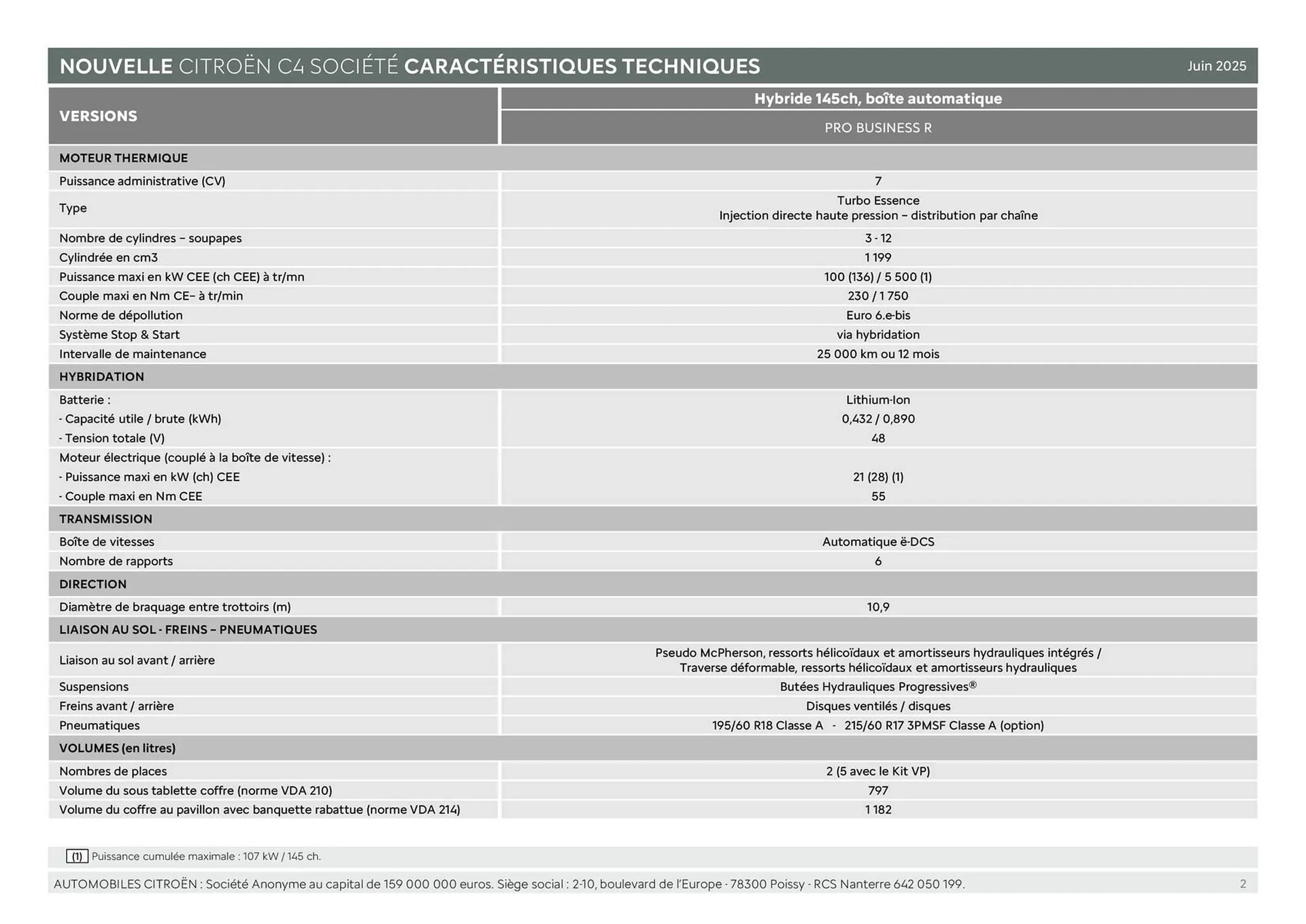 Catalogue Citroën du 9 juillet au 9 juillet 2026 - Catalogue page 2