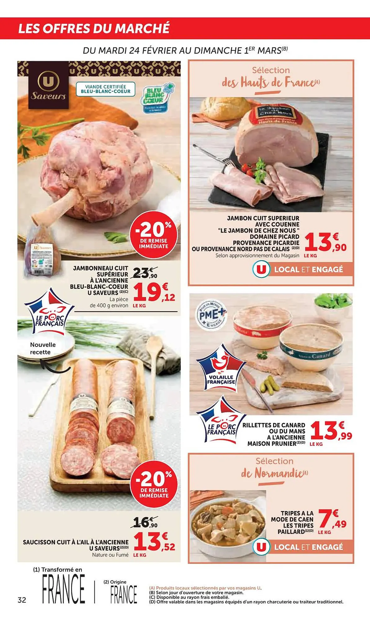 Catalogue Hyper U du 24 février au 8 mars 2026 - Catalogue page 32