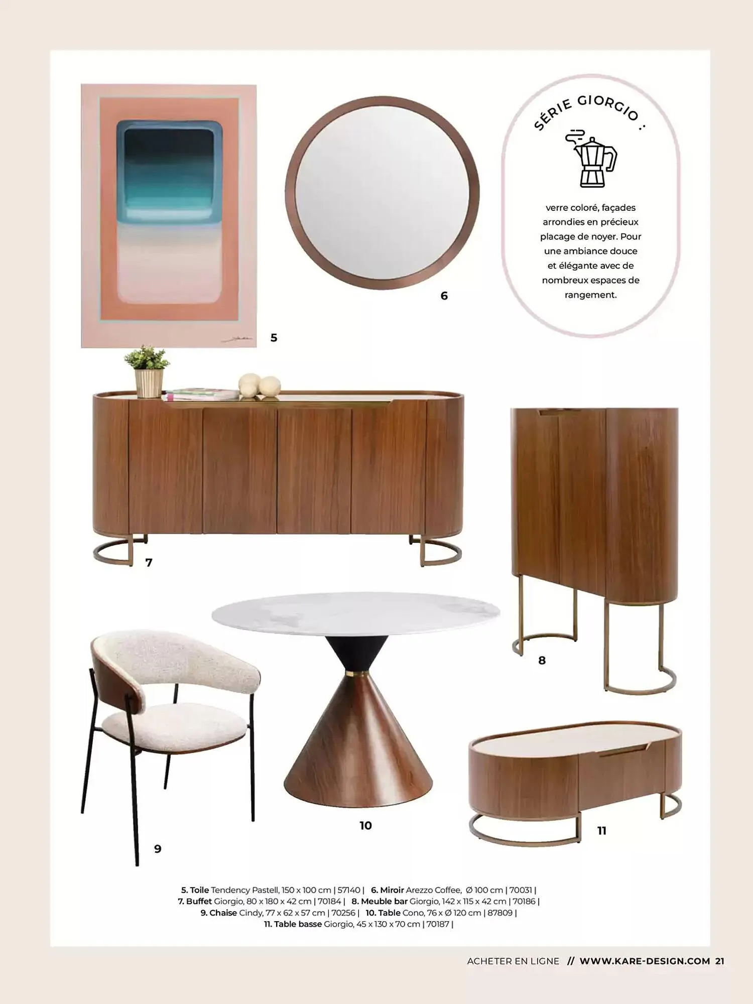 Catalogue KARE du 6 février au 31 décembre 2025 - Catalogue page 21