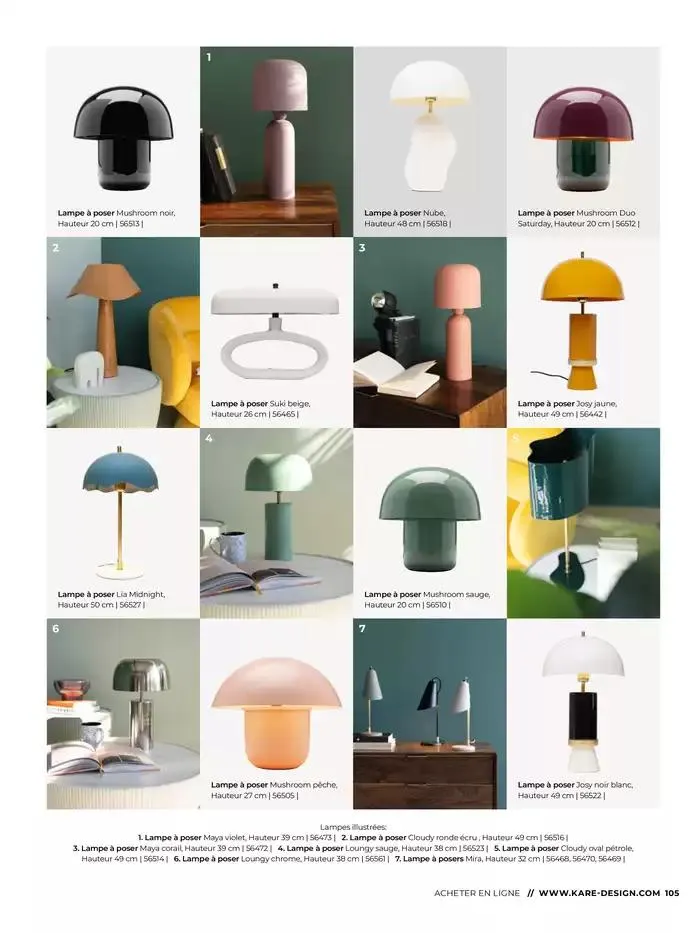 LE MAGAZINE POUR LES ENTHOUSIASTES DU DESIGN du 6 février au 31 décembre 2025 - Catalogue page 105