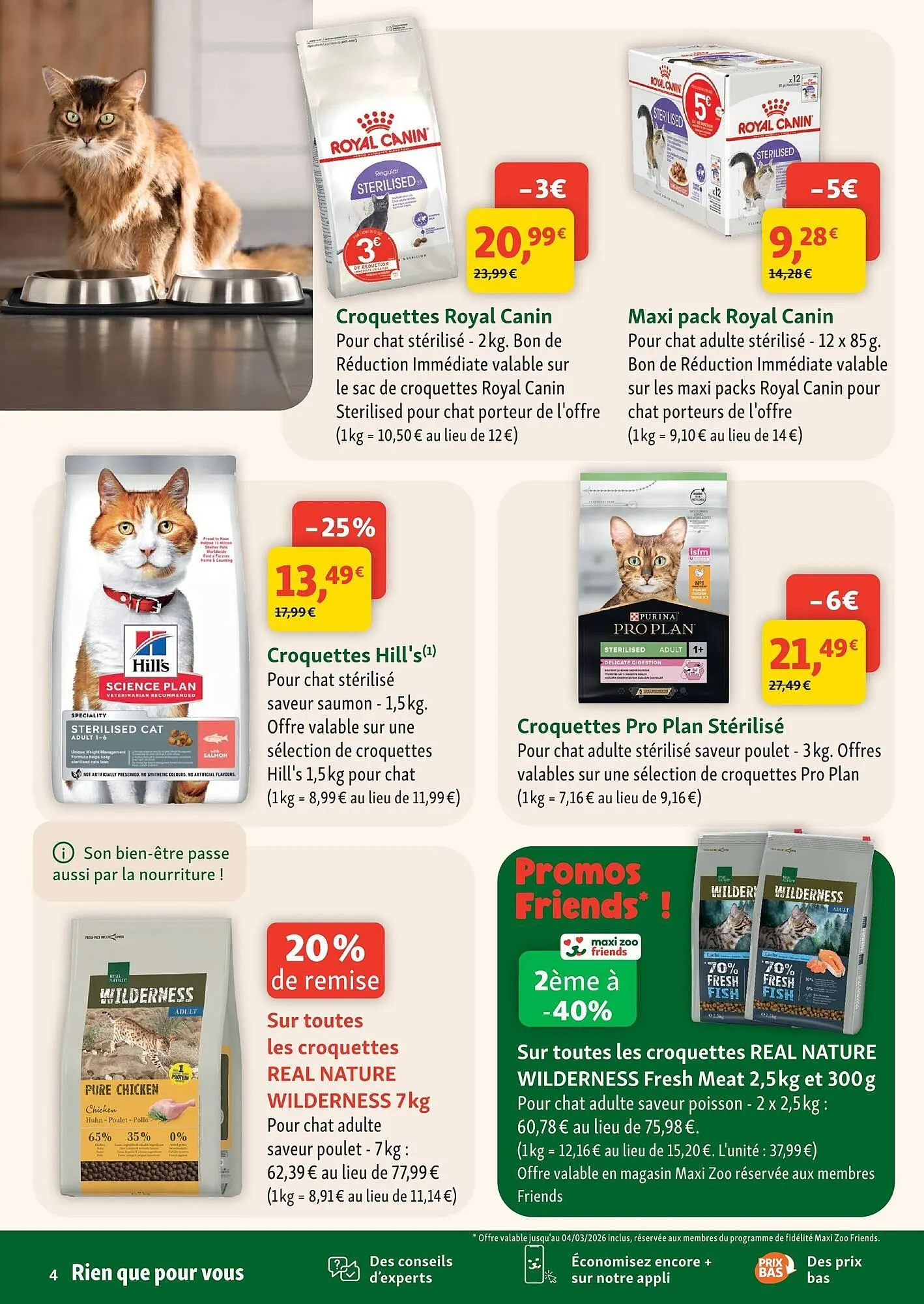 Catalogue Maxi Zoo du 25 février au 4 mars 2026 - Catalogue page 4