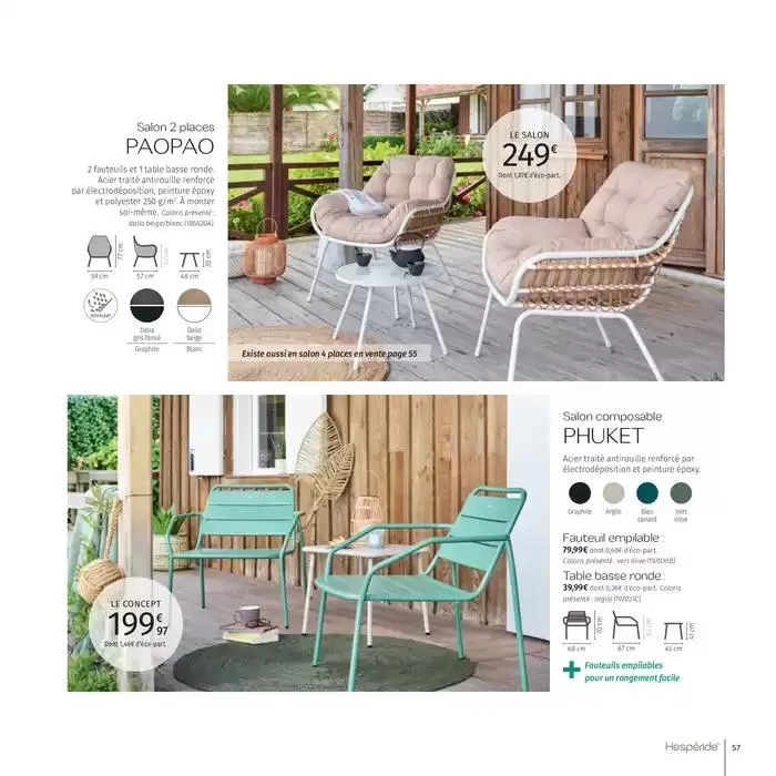 Catalogue Hespéride 2025 du 5 février au 31 décembre 2025 - Catalogue page 57