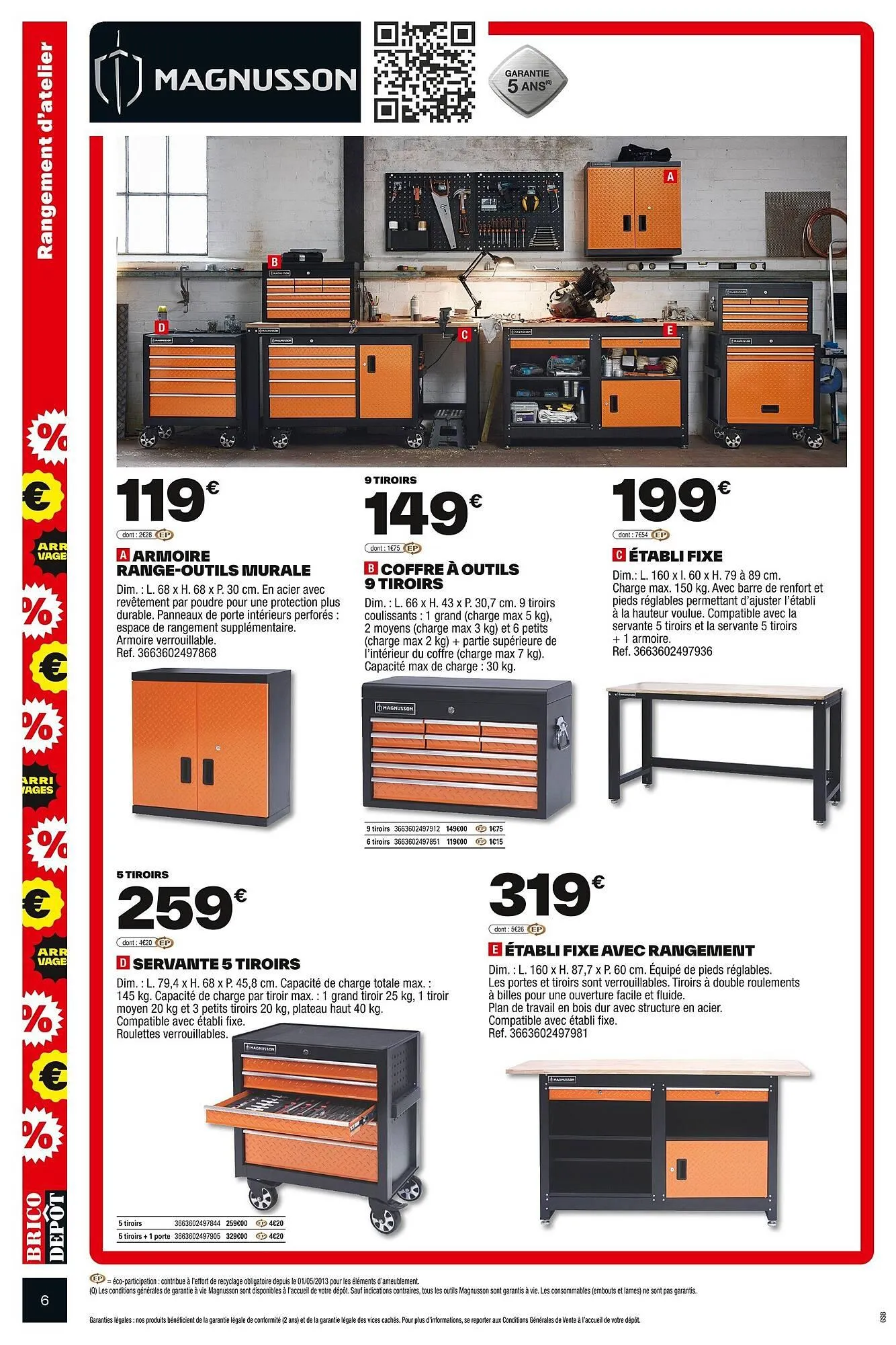 Catalogue Brico Dépôt du 24 octobre au 6 novembre 2025 - Catalogue page 6