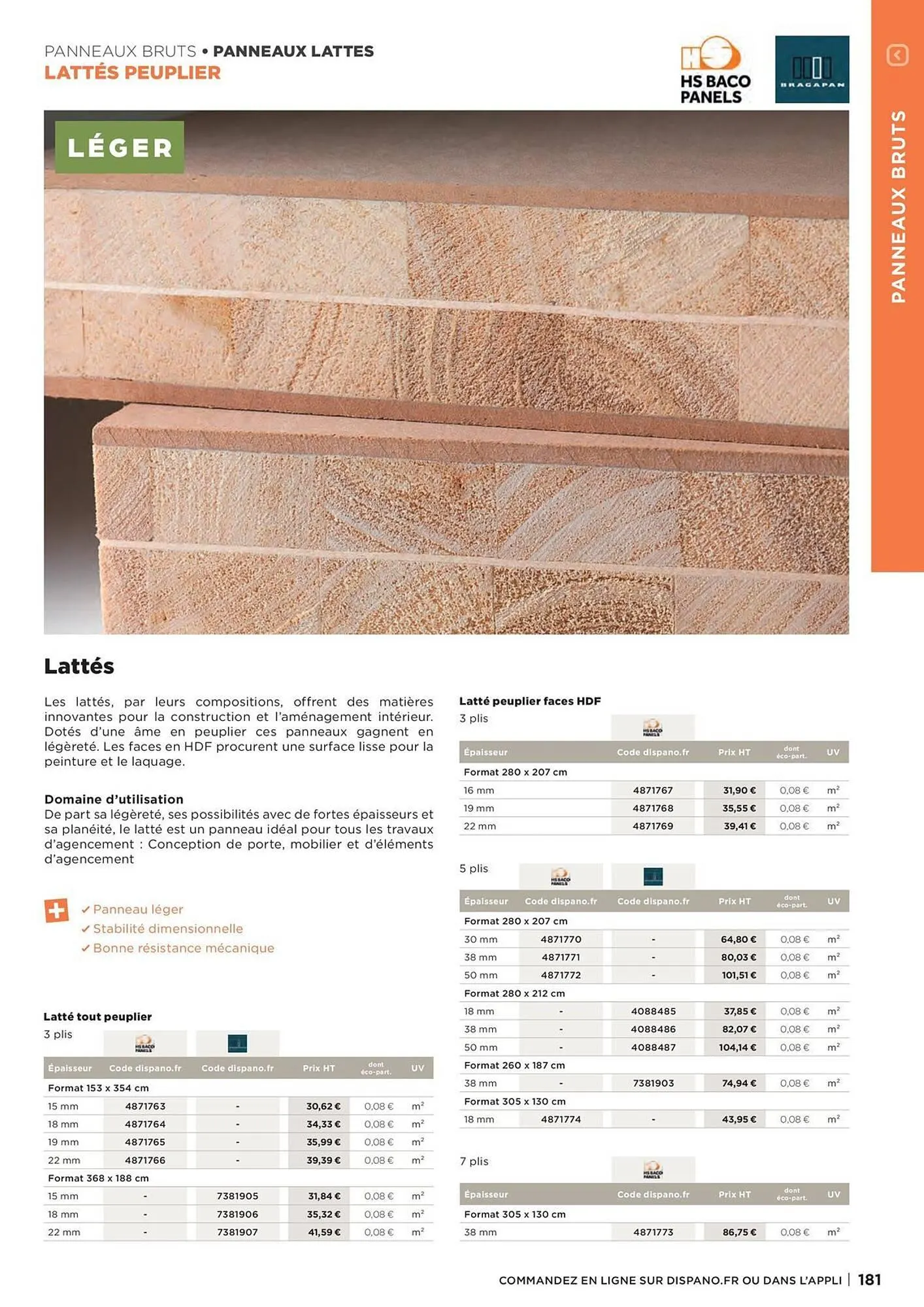 Catalogue Dispano du 8 avril au 31 décembre 2026 - Catalogue page 181