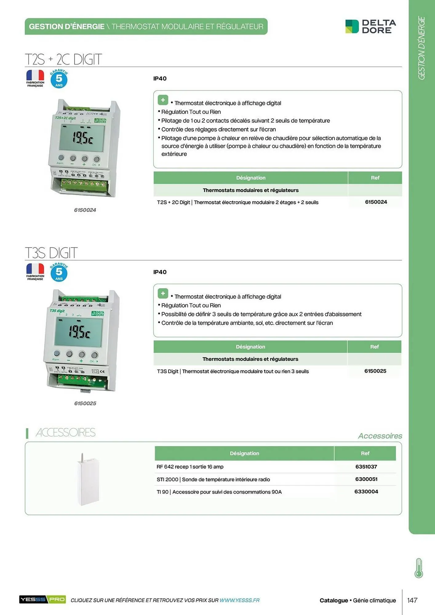 Catalogue Yesss electrique du 14 octobre au 31 décembre 2026 - Catalogue page 149