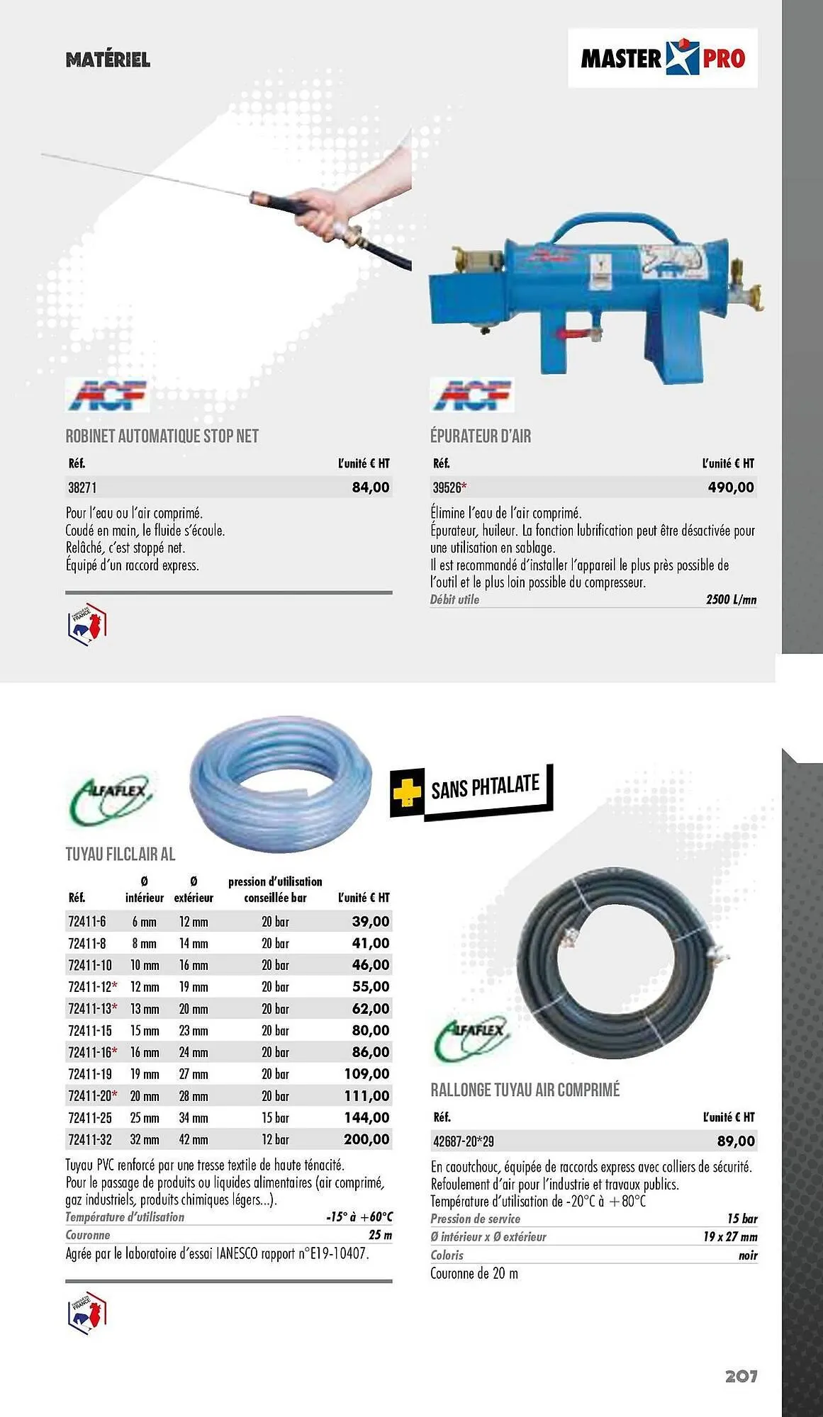 Catalogue Master Pro du 3 janvier au 31 décembre 2025 - Catalogue page 209