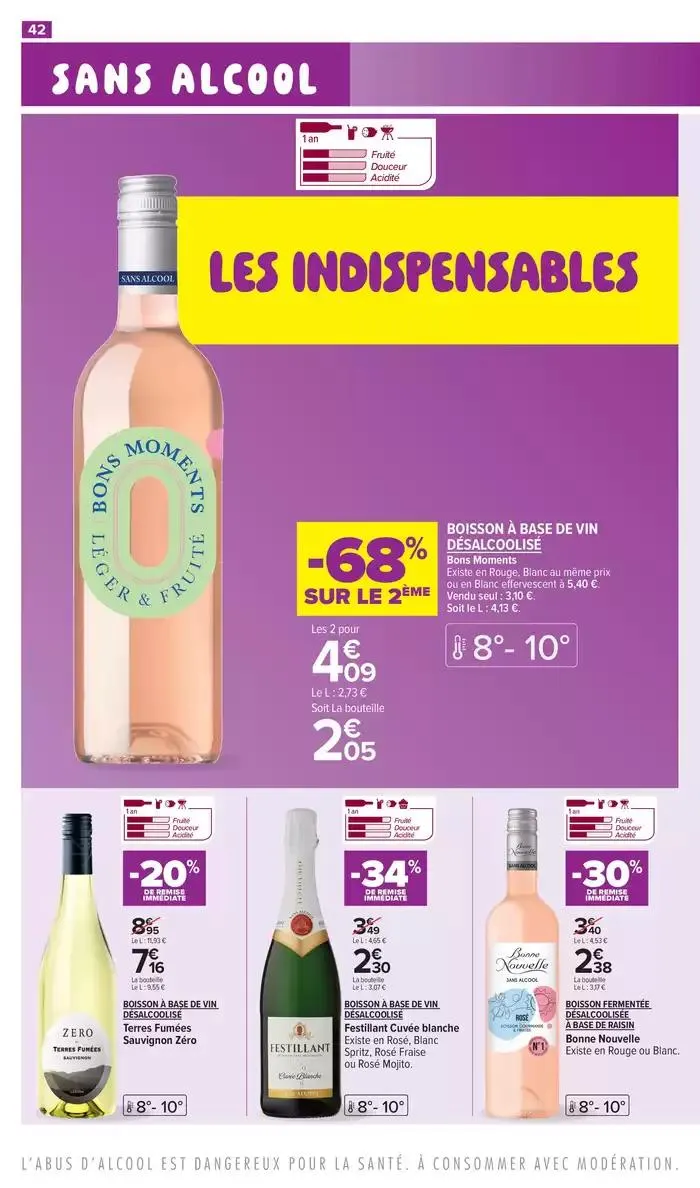FOIRE AUX VINS, LE GUIDE DES BONS PLANS du 11 mars au 23 mars 2025 - Catalogue page 42