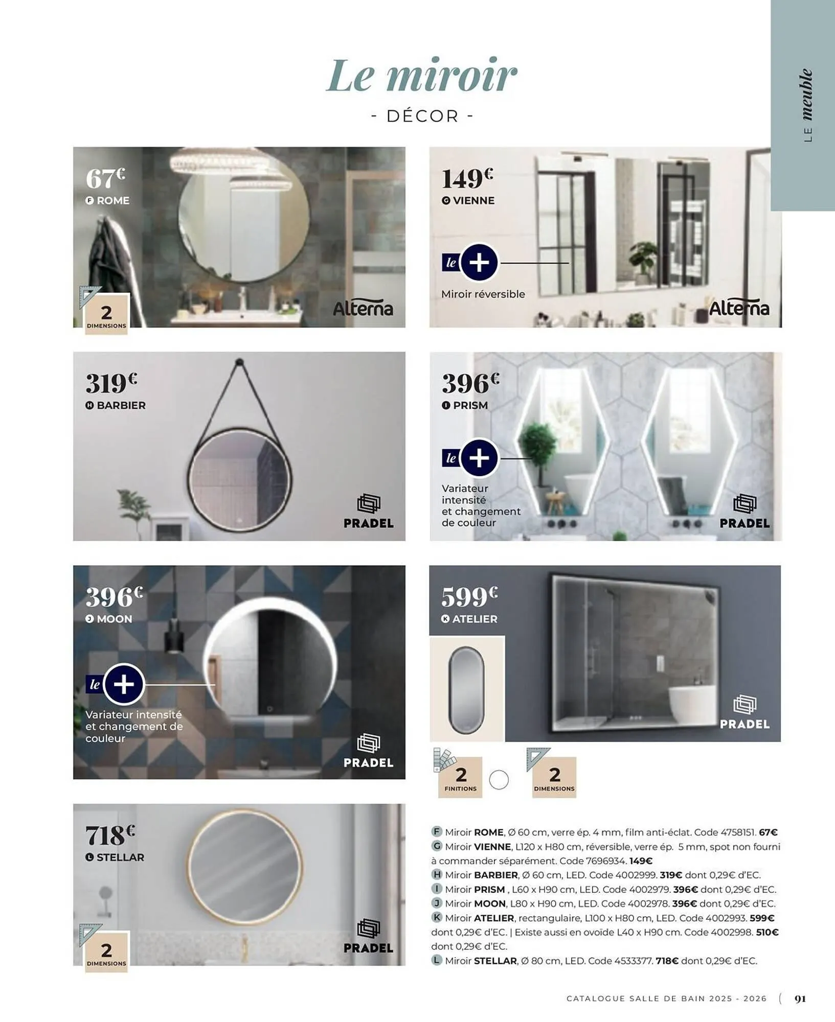 Catalogue Cedeo du 3 juin au 31 décembre 2025 - Catalogue page 91