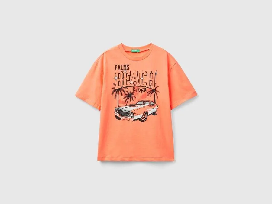 T-shirt oversize à imprimé