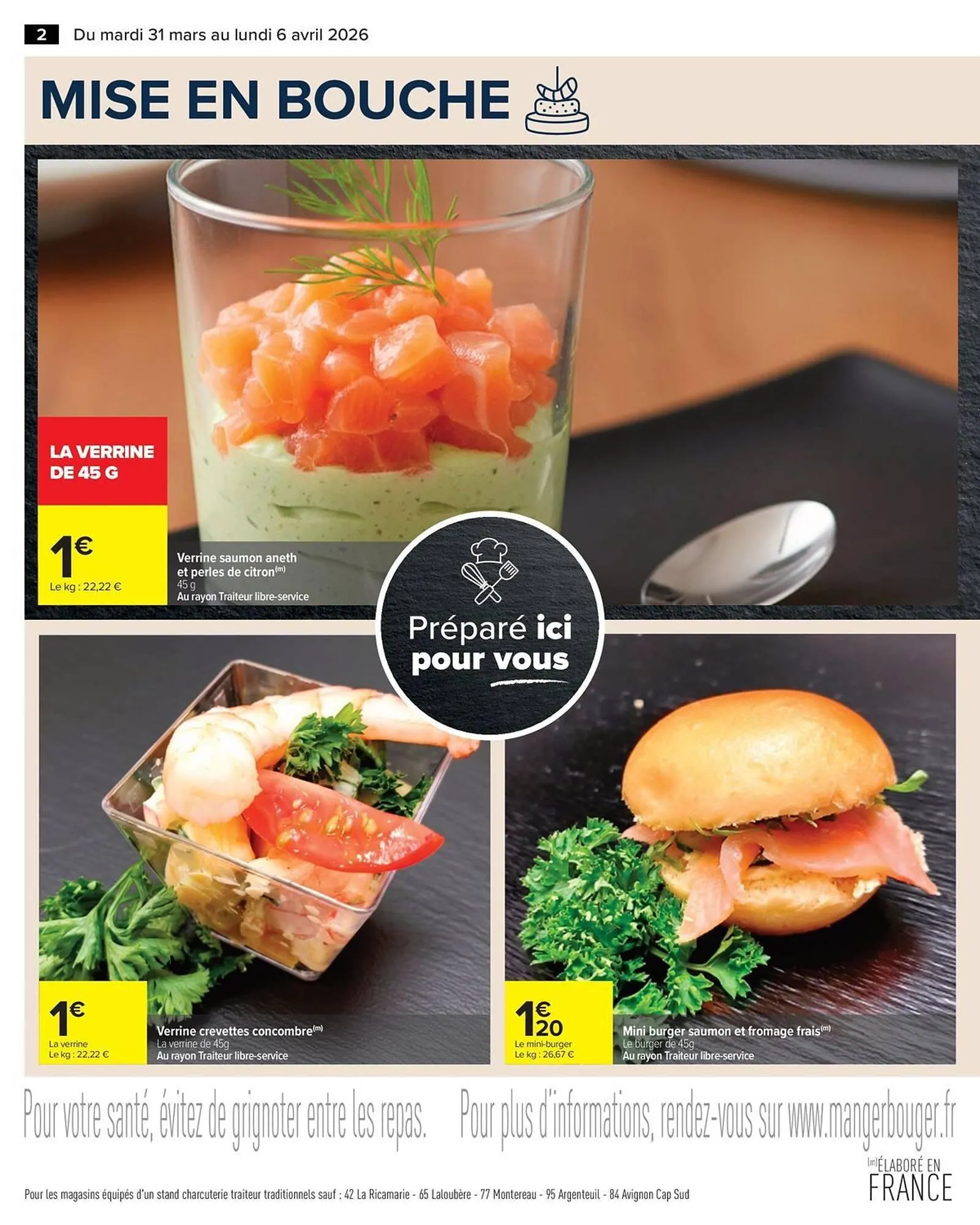 Catalogue Carrefour du 31 mars au 6 avril 2026 - Catalogue page 2