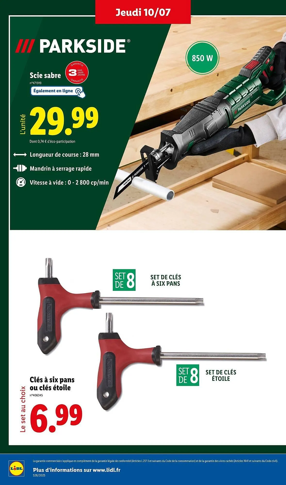 Catalogue Lidl du 10 juillet au 14 juillet 2025 - Catalogue page 2