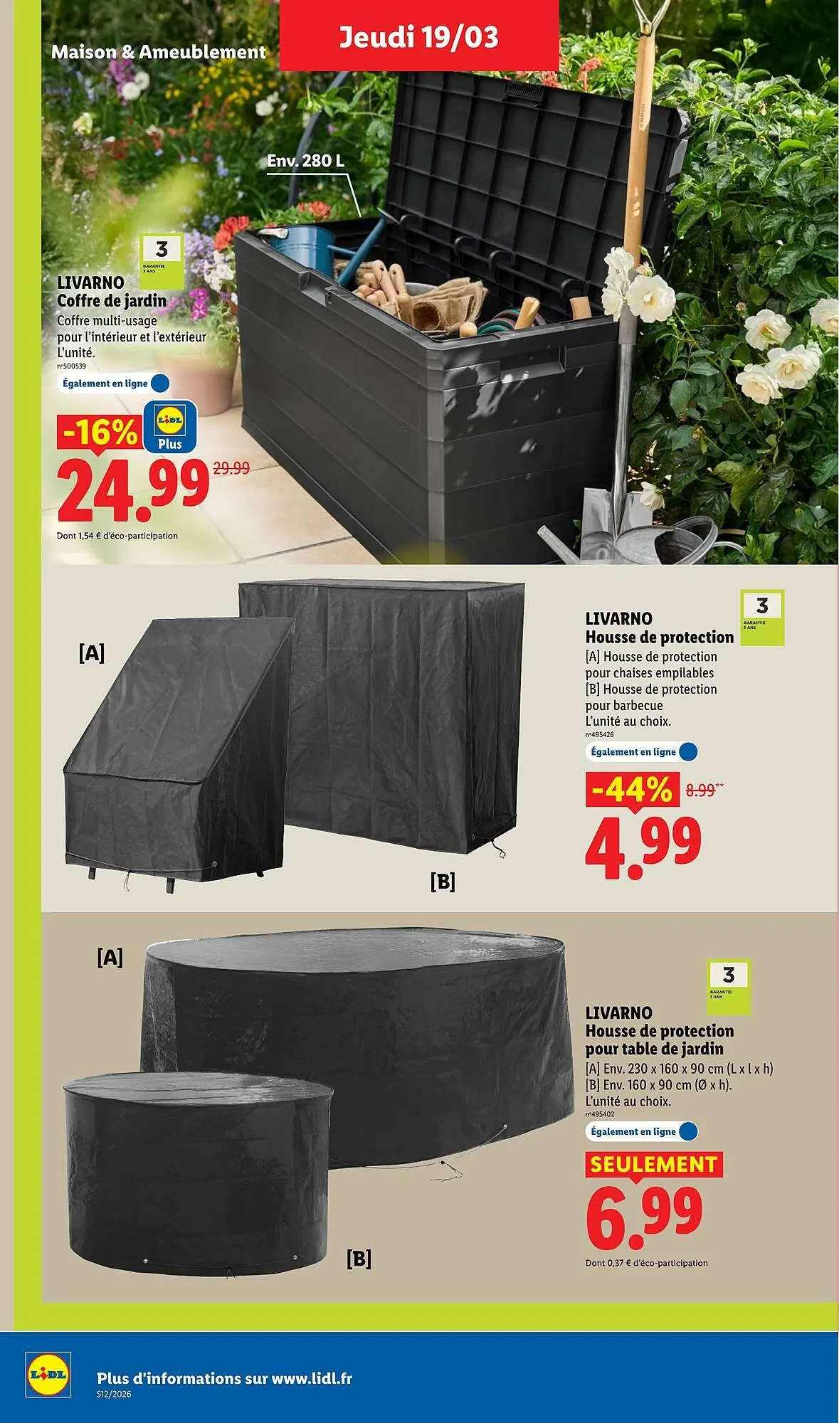 Catalogue Lidl du 19 mars au 25 mars 2026 - Catalogue page 36