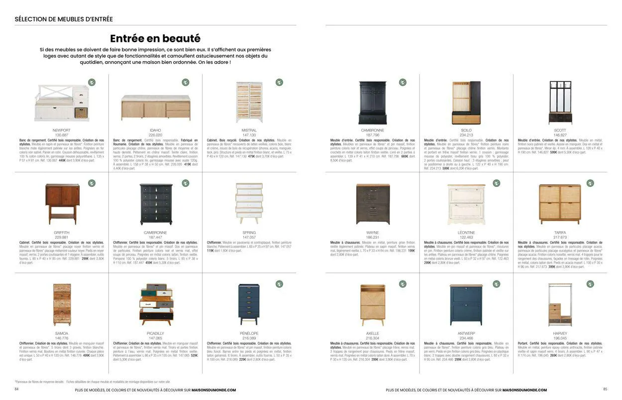 H&H Catalogue actuel du 1 septembre au 31 janvier 2024 - Catalogue page 44