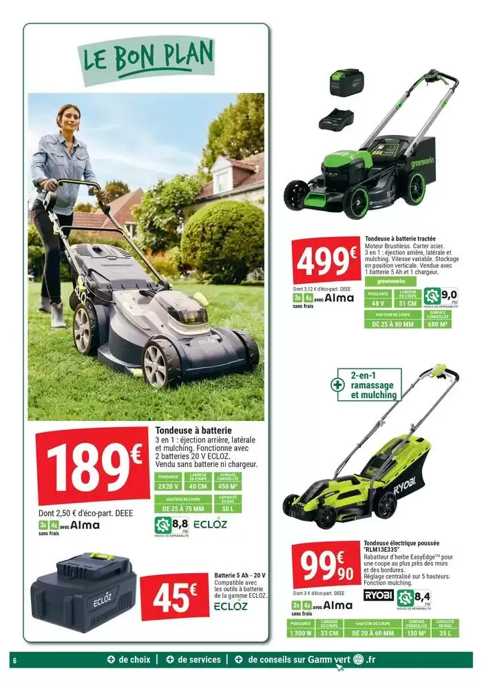 GAMM VERT MANIA du 19 mars au 30 mars 2025 - Catalogue page 6