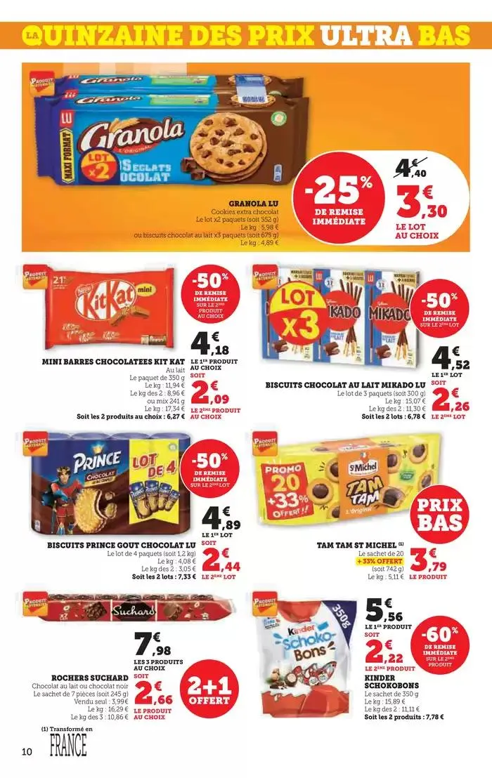 Quinzaine Commerçante du 11 mars au 23 mars 2025 - Catalogue page 10