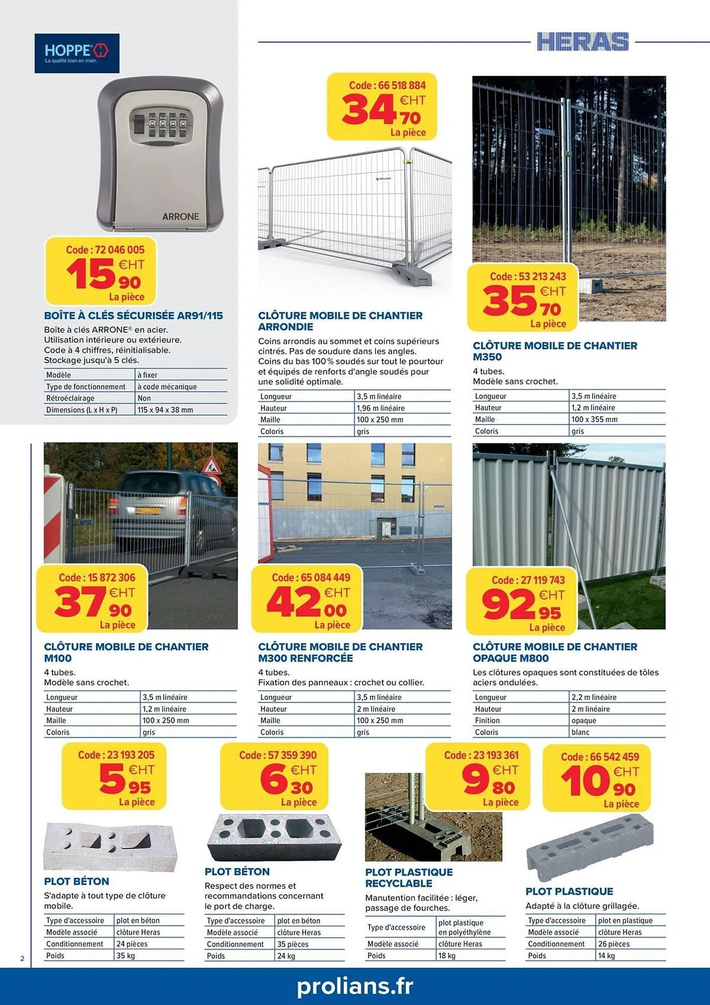 Catalogue Prolians du 1 juin au 31 juillet 2025 - Catalogue page 2
