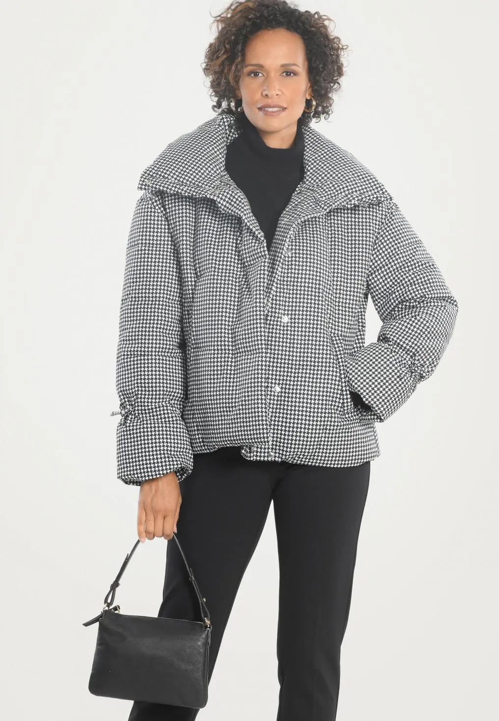 CALAIS - PARKA - NOIR/OFF WHITE