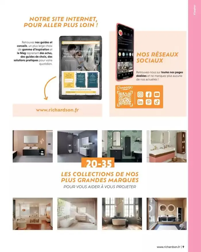 SALLE DE DE BAINS ET CARRELAGE 2025 du 11 avril au 31 décembre 2025 - Catalogue page 11