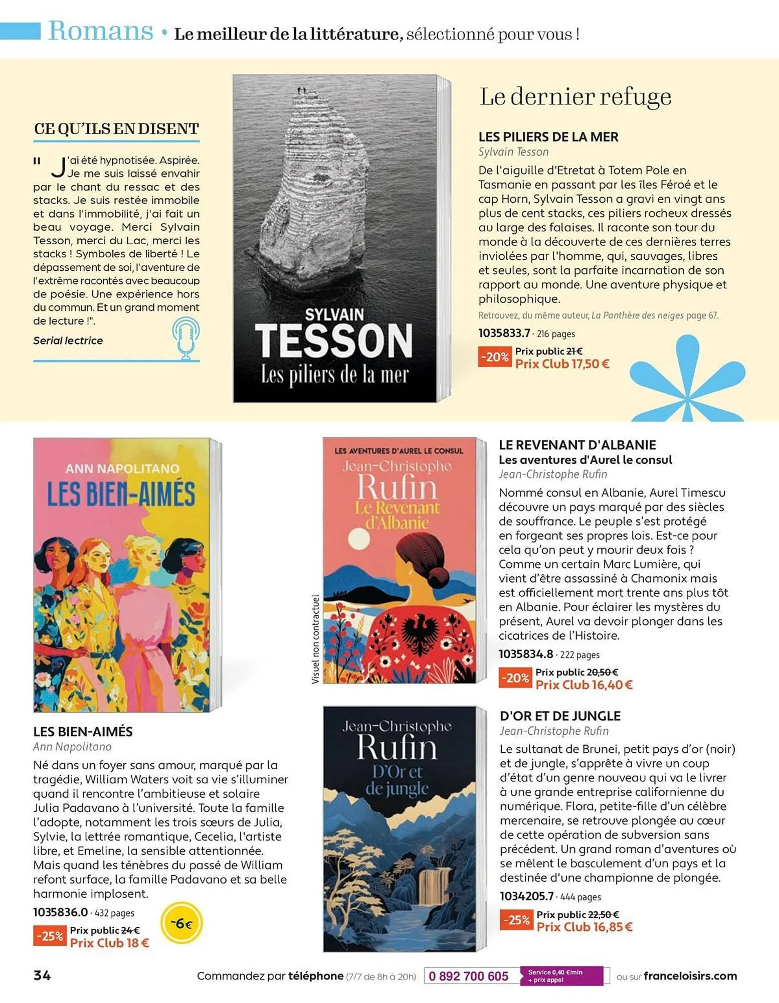 Catalogue France Loisirs du 2 mars au 30 avril 2026 - Catalogue page 34