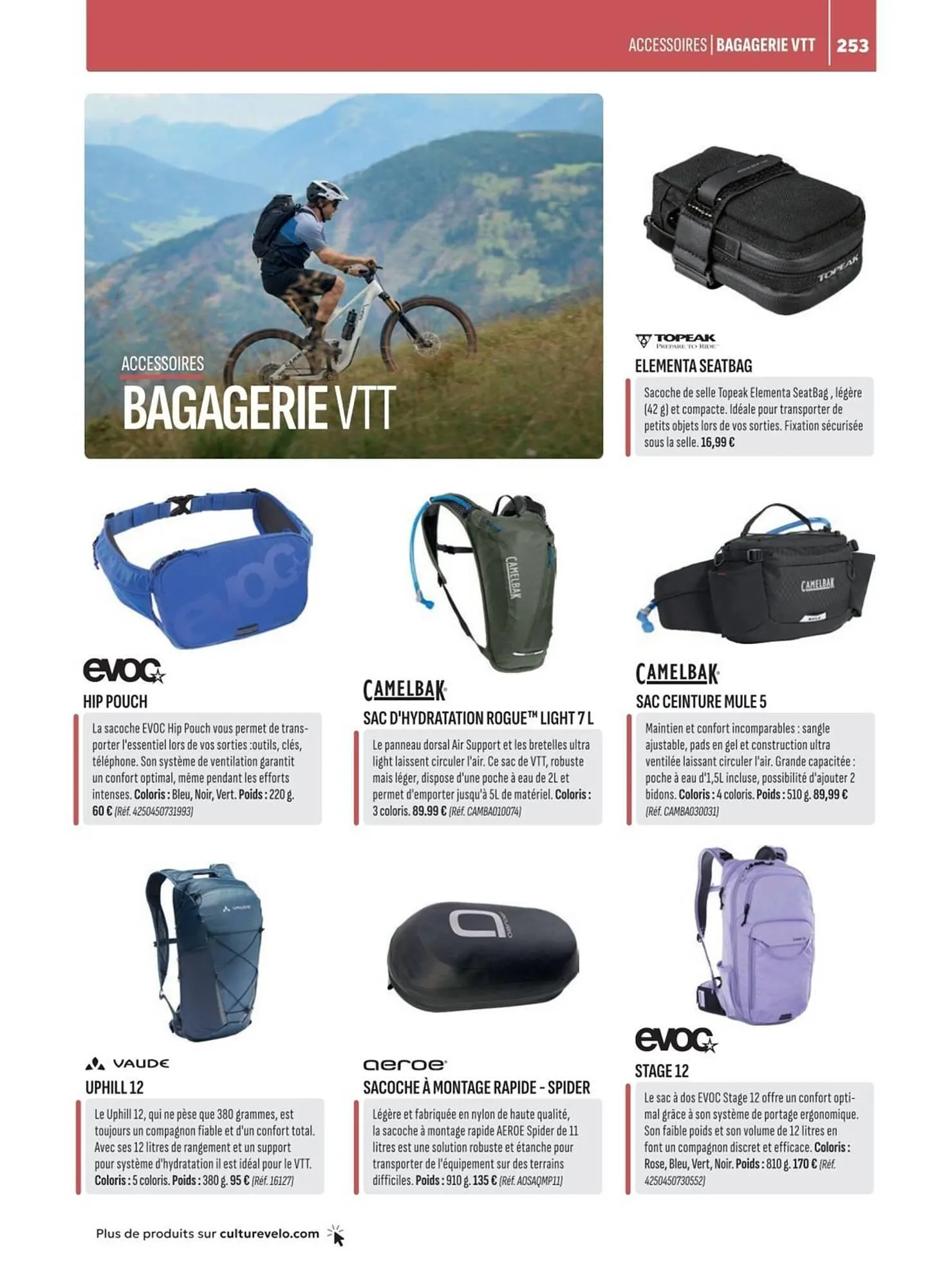 Catalogue Culture Vélo du 2 mai au 31 décembre 2025 - Catalogue page 253