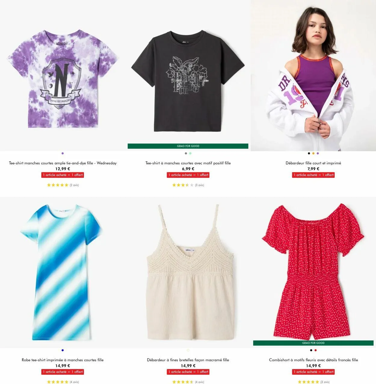 Gémo Catalogue actuel du 31 juillet au 13 août 2024 - Catalogue page 16