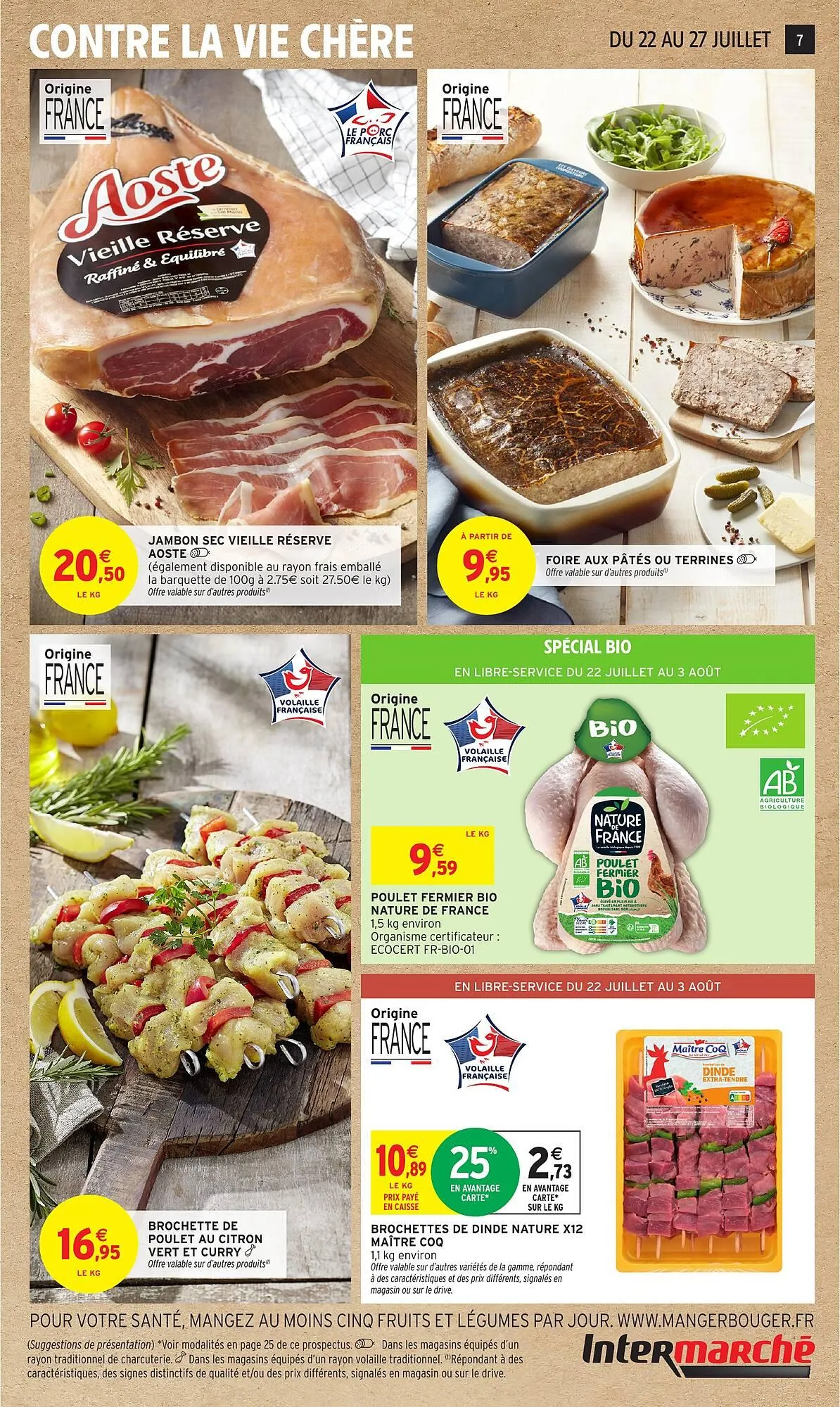 Catalogue Intermarché du 22 juillet au 3 août 2025 - Catalogue page 7