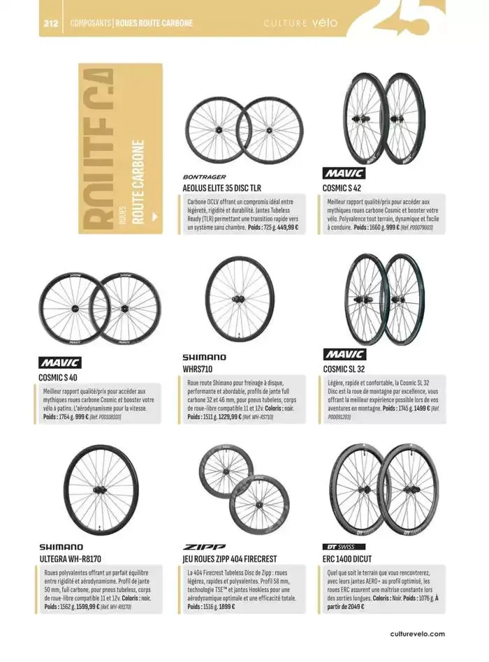 Collection 2025 du 2 mai au 31 décembre 2025 - Catalogue page 212