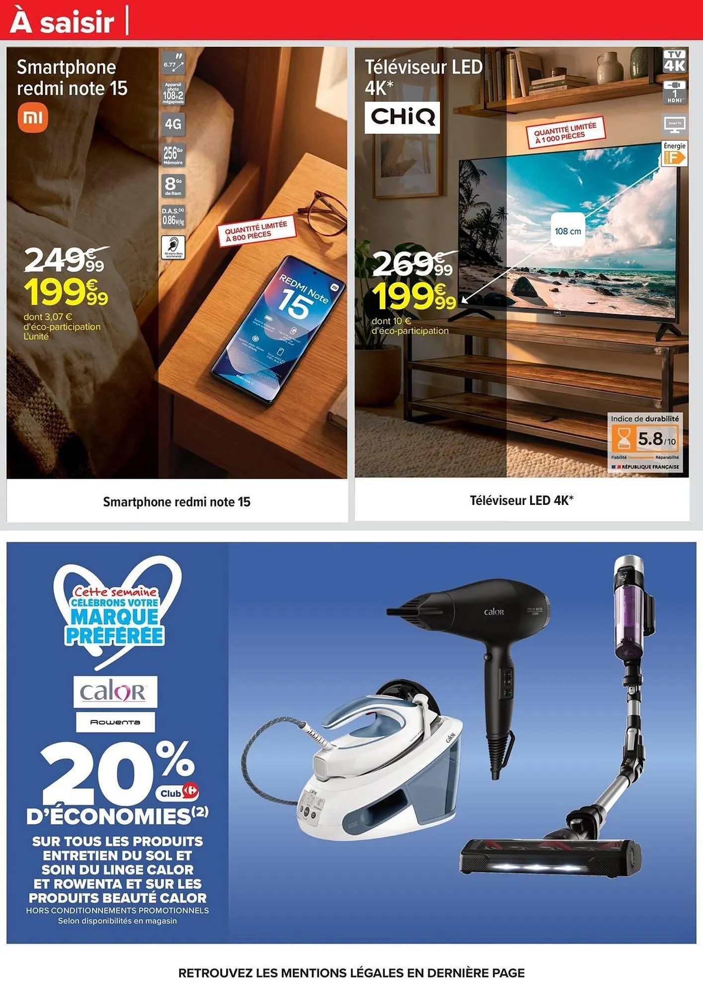 Catalogue Carrefour du 31 mars au 13 avril 2026 - Catalogue page 62