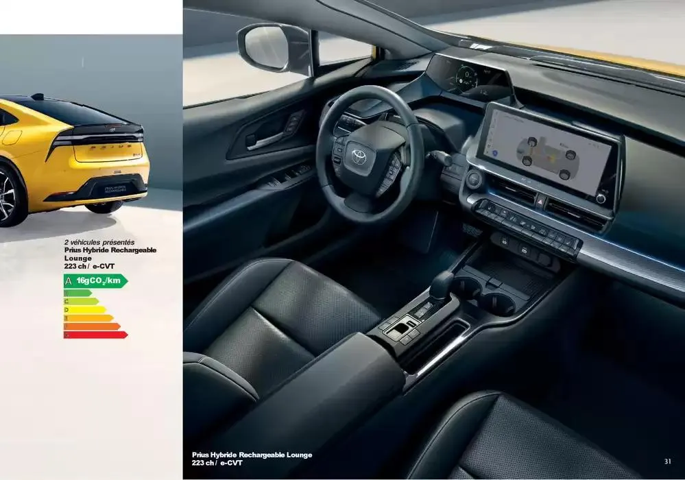 Toyota Prius Hybride Rechargeable du 16 décembre au 14 décembre 2025 - Catalogue page 31