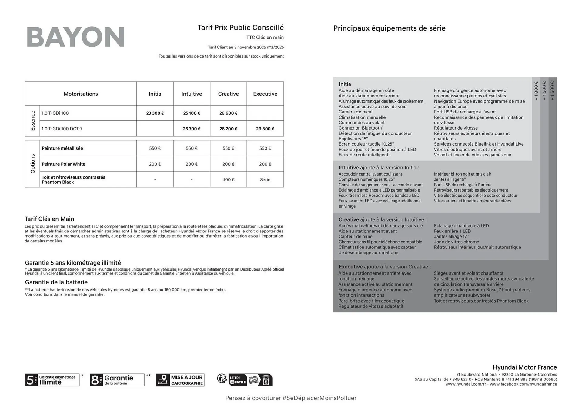 Catalogue Hyundai du 6 novembre au 6 novembre 2026 - Catalogue page 27