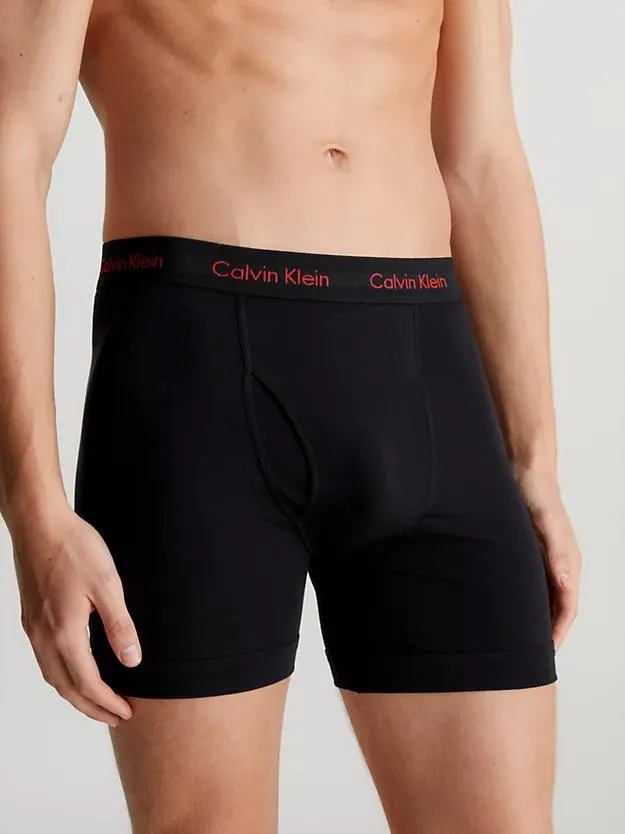 3-pack boxers lang - Cotton Stretch Wicking