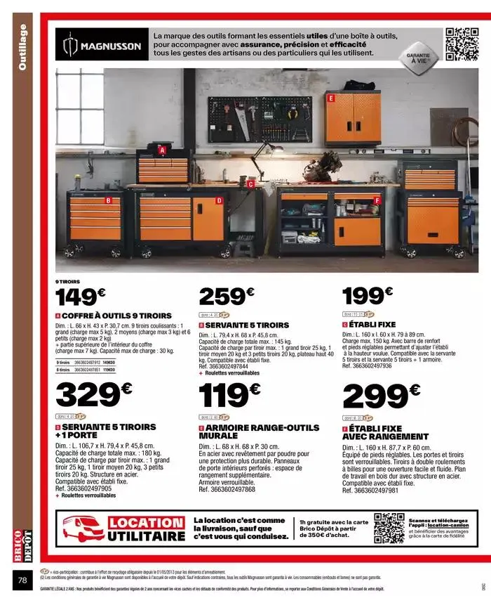 J’améliore mon habitat à prix dépôt du 2 octobre au 9 octobre 2024 - Catalogue page 78