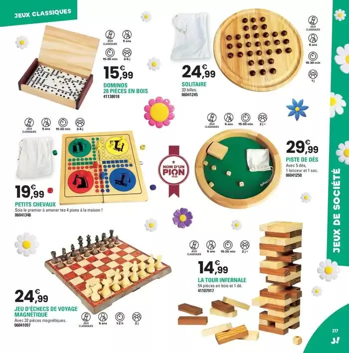 PRINTEMPS 2025 du 2 avril au 28 juin 2025 - Catalogue page 217