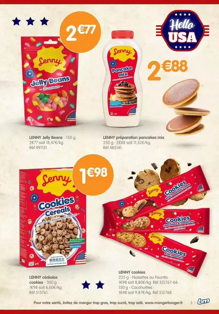 USA du 9 avril au 22 avril 2025 - Catalogue page 3