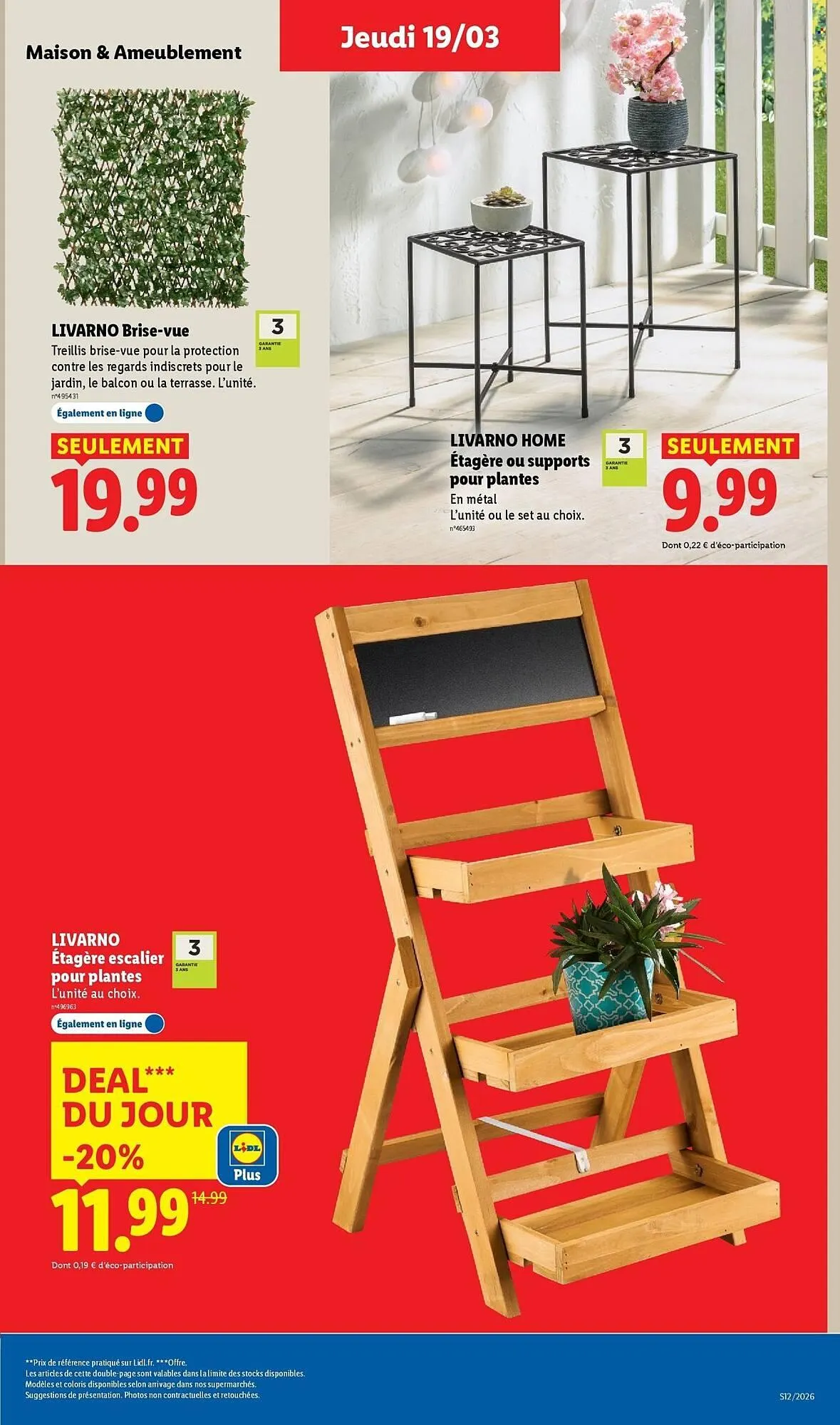 Catalogue Lidl du 16 mars au 19 mars 2026 - Catalogue page 25