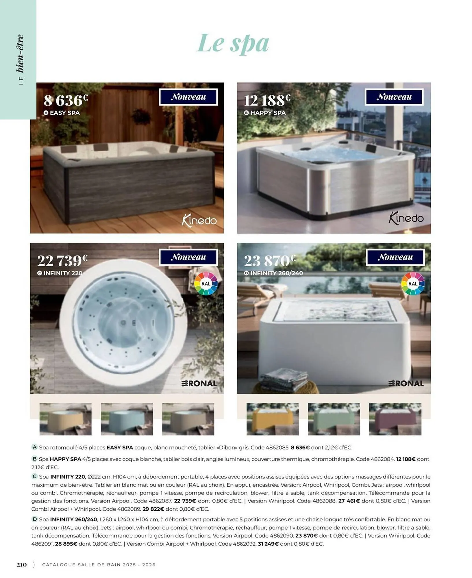 Catalogue Cedeo du 3 juin au 31 décembre 2025 - Catalogue page 210