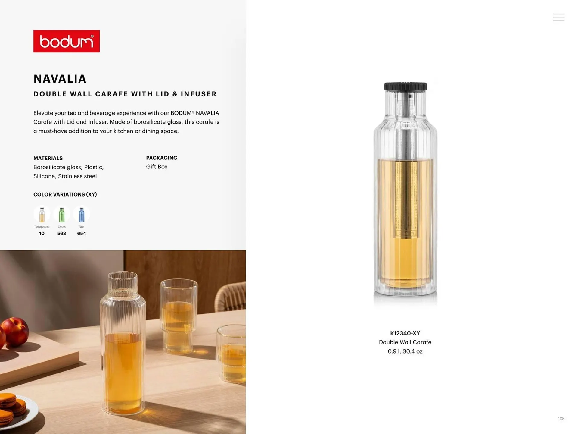 Catalogue Bodum du 25 mars au 31 décembre 2025 - Catalogue page 108