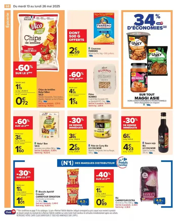 FÊTE DES MÈRES du 13 mai au 26 mai 2025 - Catalogue page 72