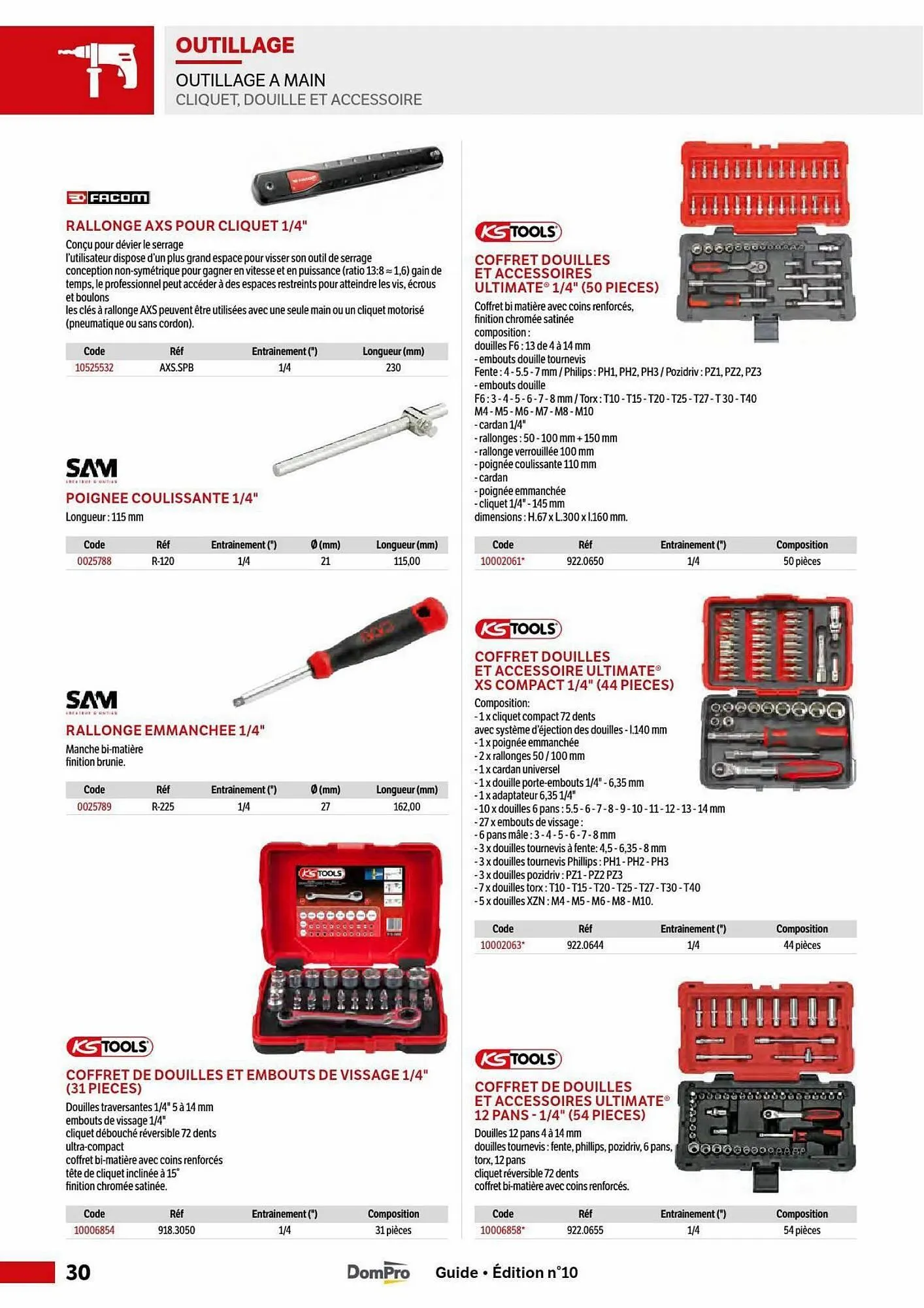 Catalogue DomPro du 5 mai au 30 août 2025 - Catalogue page 30