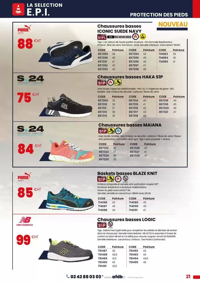 La Selection E.P.I PRINTEMPS - ÉTÉ du 25 avril au 31 août 2025 - Catalogue page 21