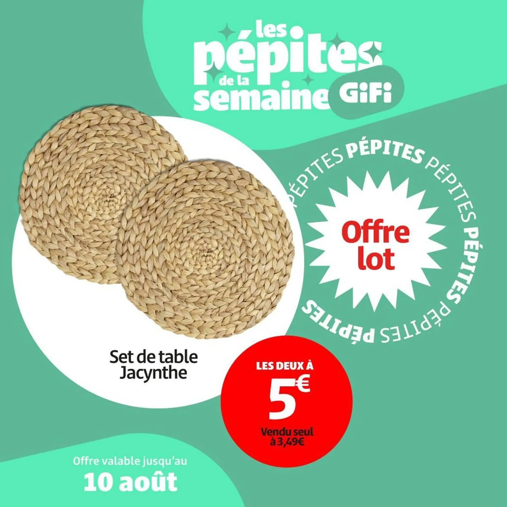 Catalogue Gifi du 5 août au 10 août 2025 - Catalogue page 1