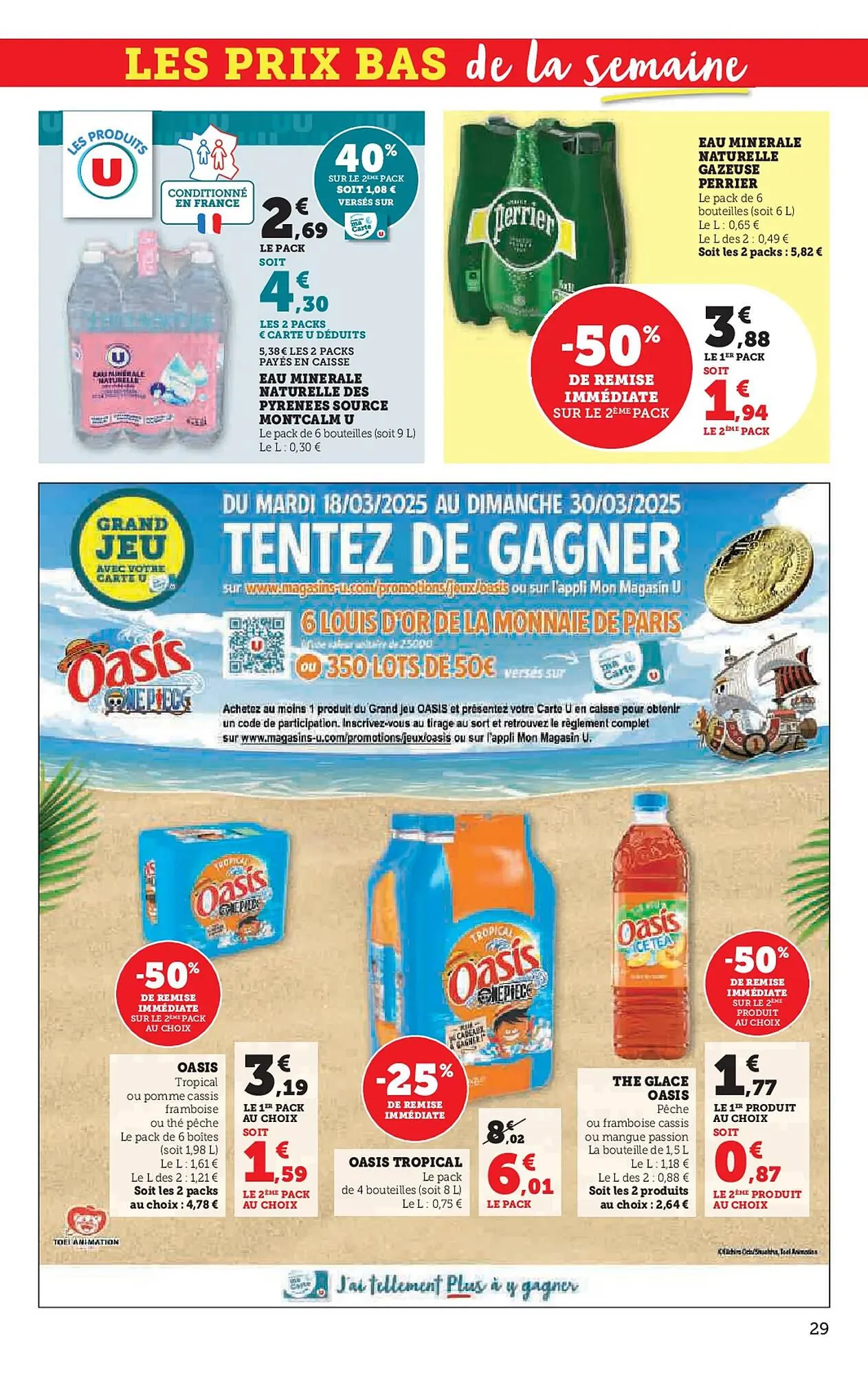 Catalogue Super U du 18 mars au 30 mars 2025 - Catalogue page 29