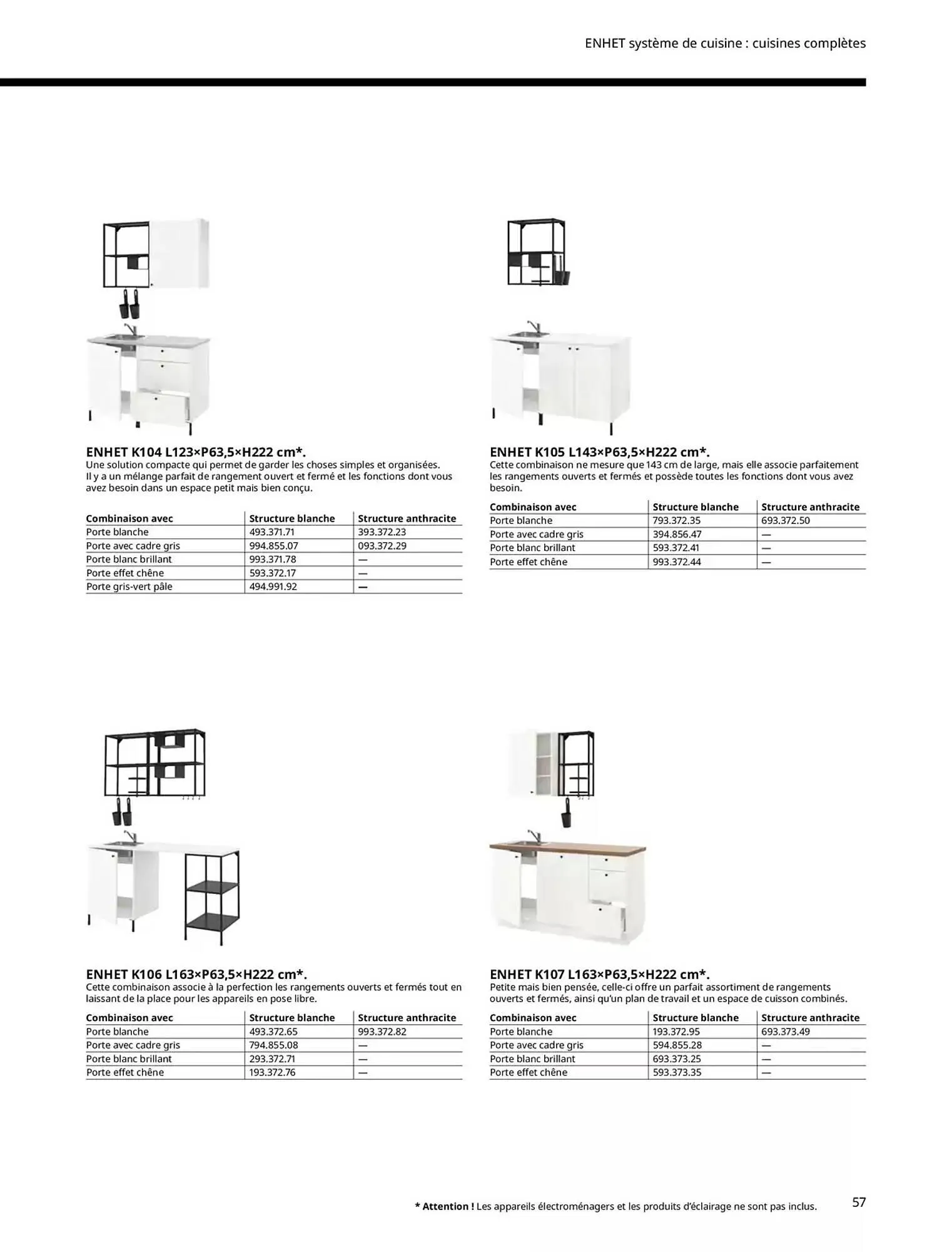 Catalogue IKEA du 1 octobre au 31 juillet 2025 - Catalogue page 57