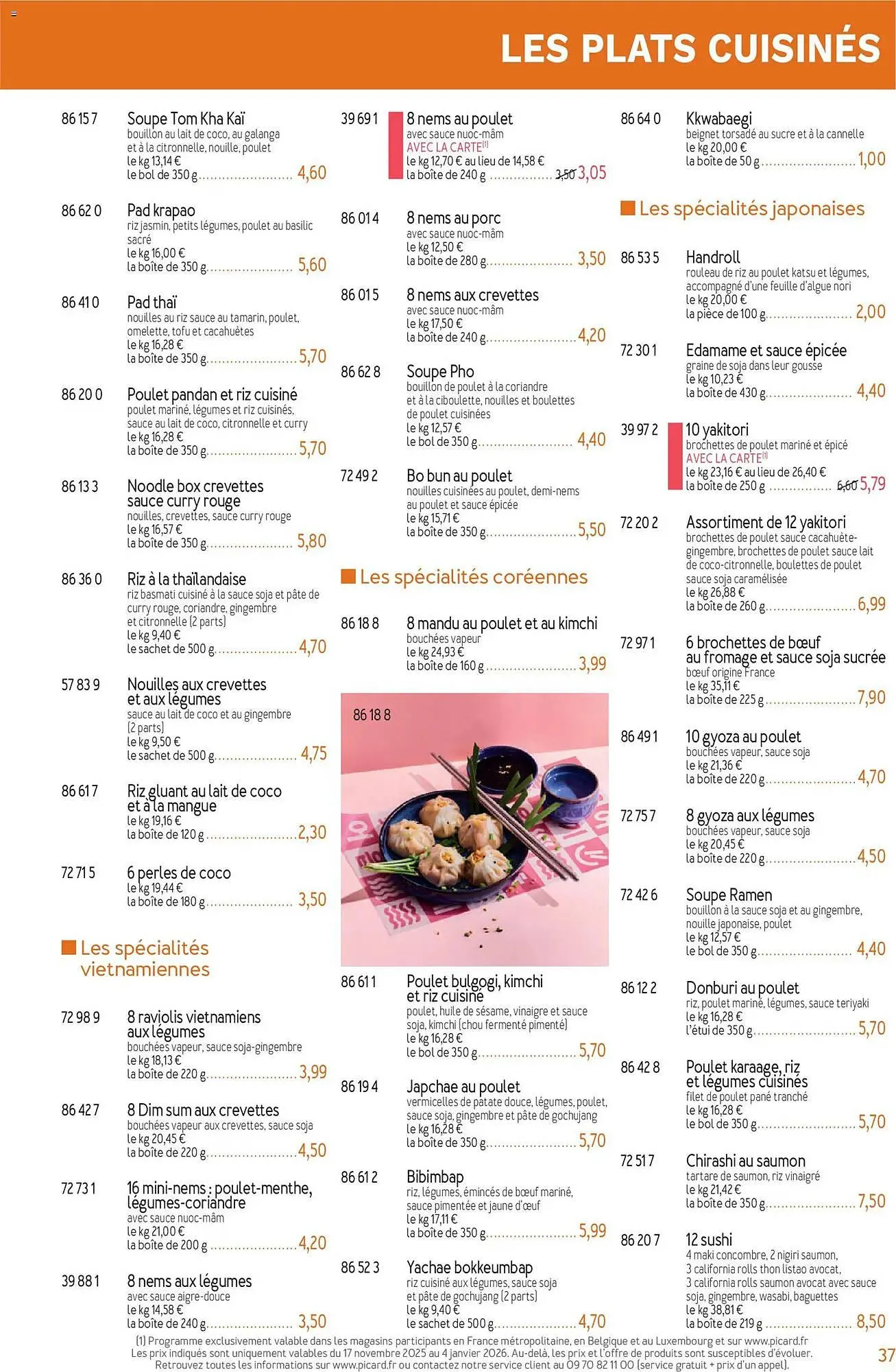 Catalogue Picard du 17 novembre au 4 janvier 2026 - Catalogue page 37
