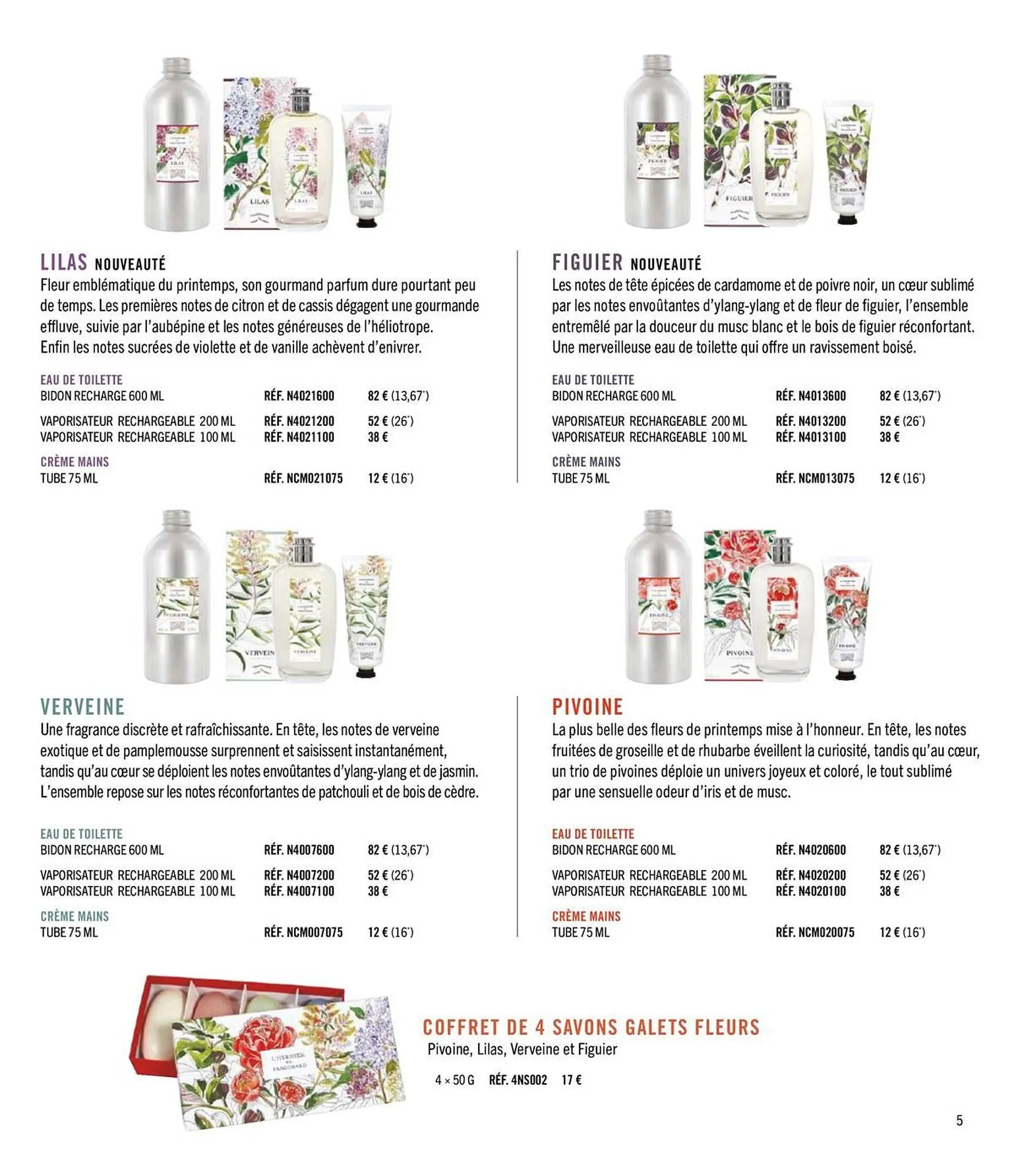 Catalogue Fragonard du 1 avril au 31 décembre 2026 - Catalogue page 5