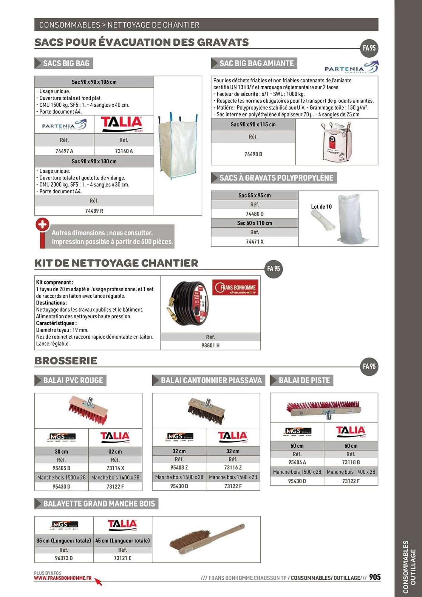 Catalogue Chausson Matériaux du 24 septembre au 31 décembre 2025 - Catalogue page 905