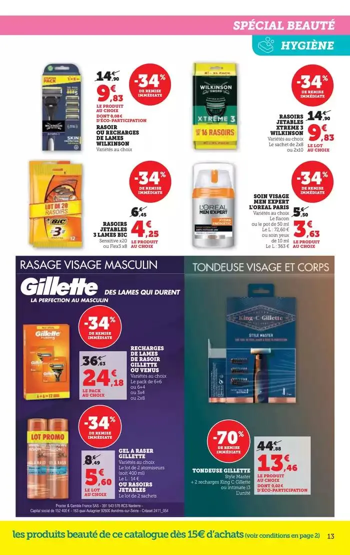 Spécial Beauté du 18 mars au 30 mars 2025 - Catalogue page 13