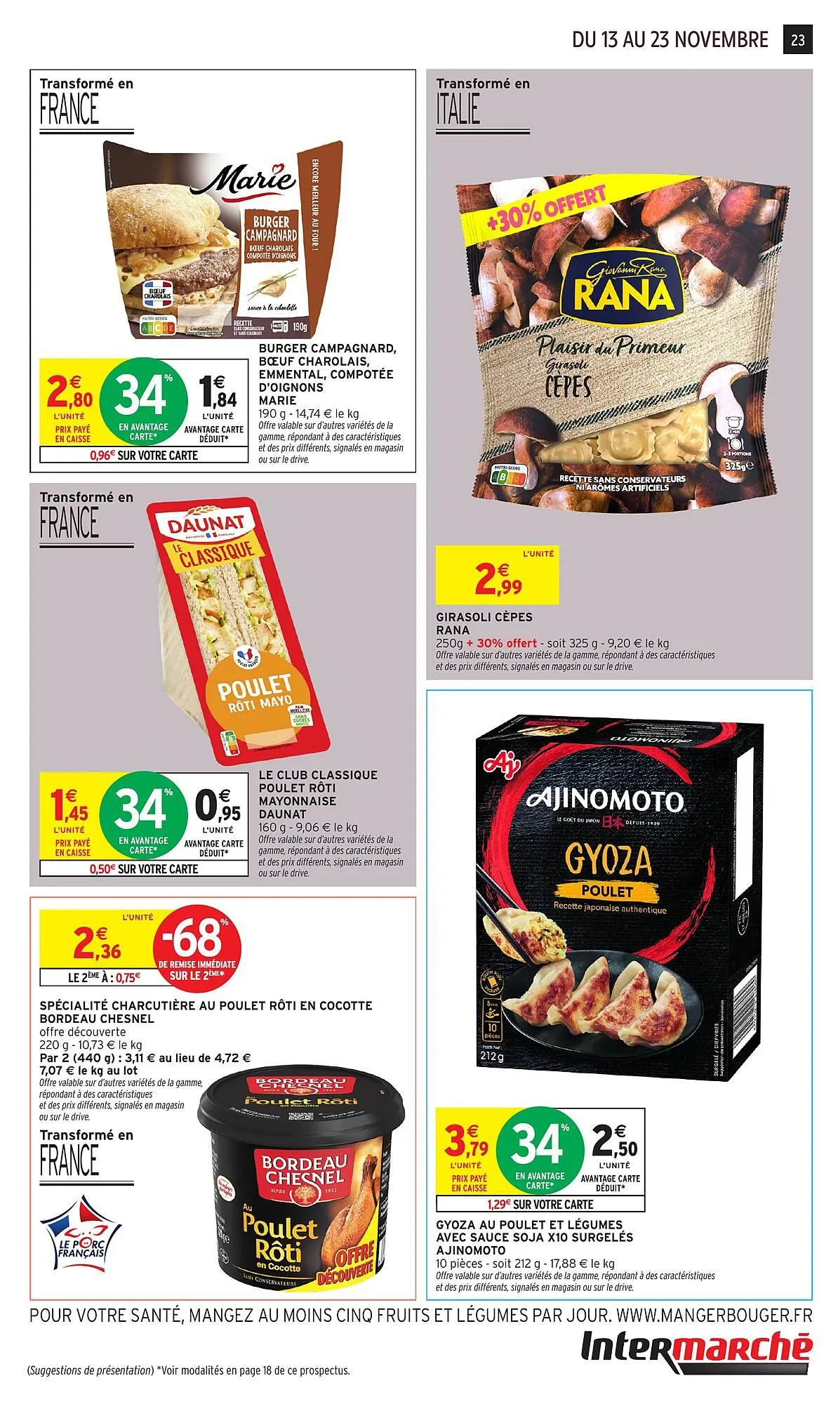Catalogue Intermarché du 13 novembre au 23 novembre 2025 - Catalogue page 23