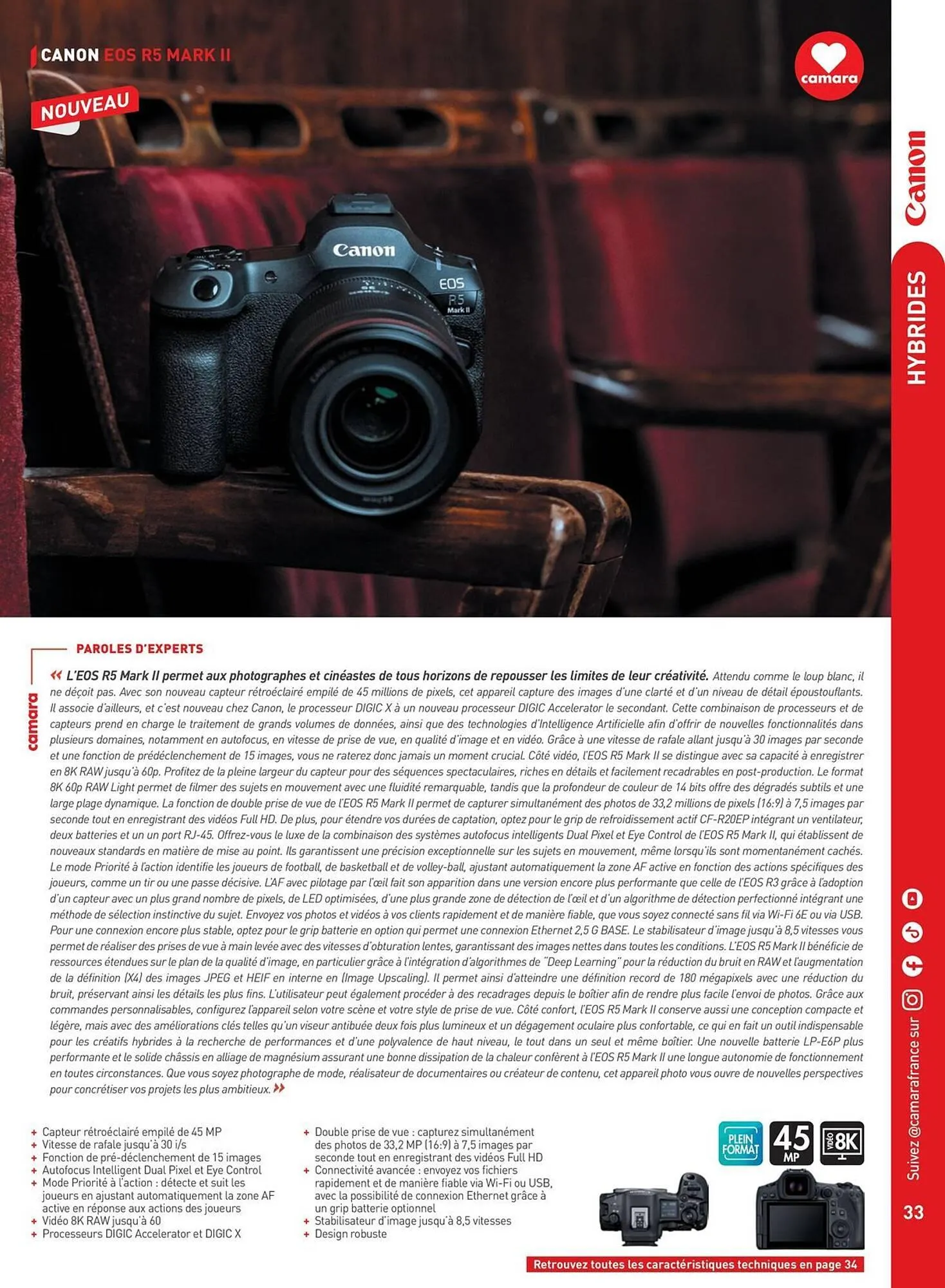 Catalogue Camara du 2 juillet au 31 décembre 2025 - Catalogue page 33